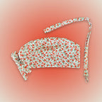 Calot médical en coton - Fleurs rouges Le Petit Atelier du Calot