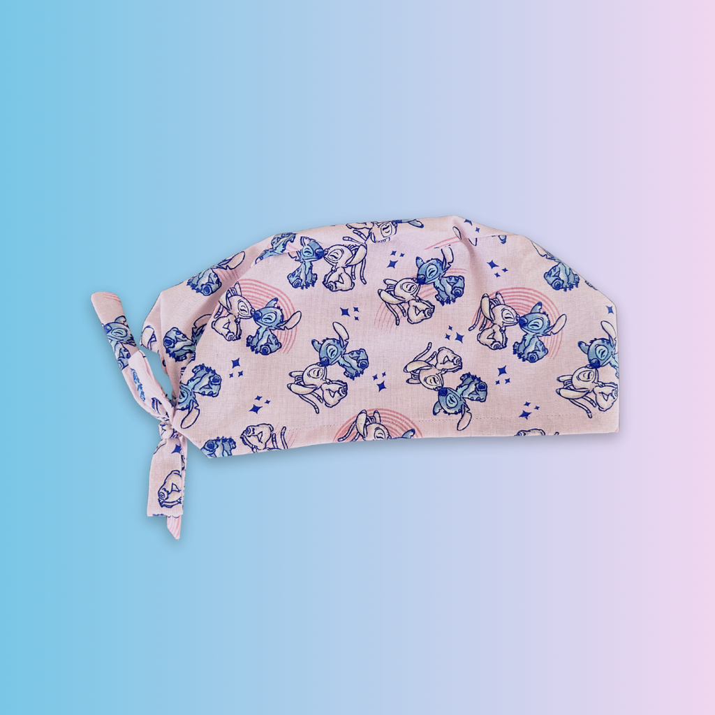 Calot médical en coton - Stitch