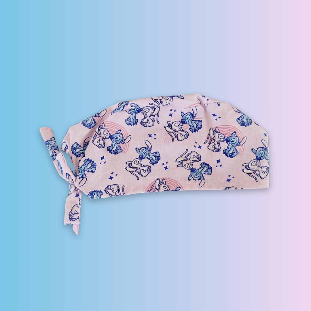 Calot médical en coton - Stitch