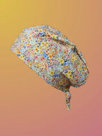 Calot médical en coton - Fleurs printanières Le Petit Atelier du Calot