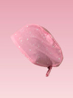 Calot médical en coton - Seins roses Le Petit Atelier du Calot