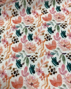 Calot médical en coton - Fleurs aquarelle Le Petit Atelier du Calot