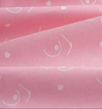 Calot médical en coton - Seins roses Le Petit Atelier du Calot