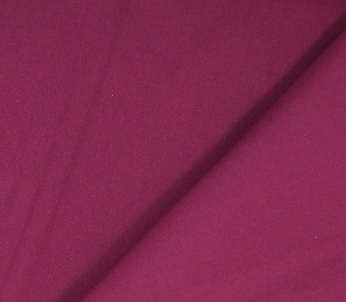 Calot médical en coton - Bordeau uni