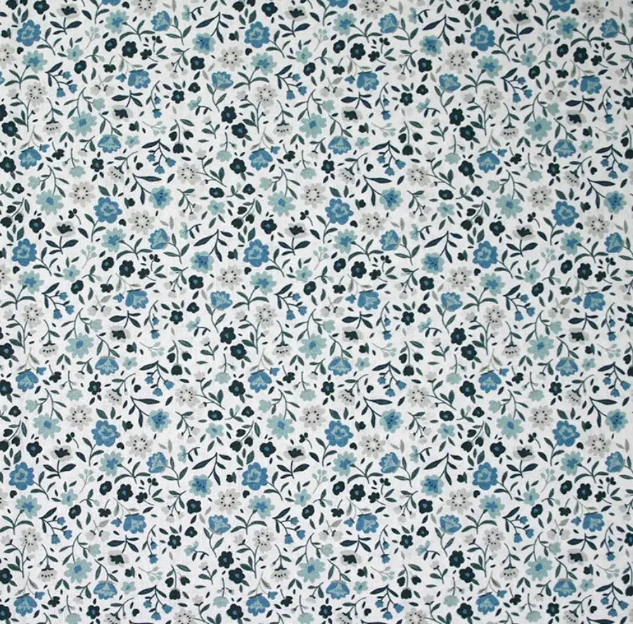 Tour de cou - Fleurs bleues Le Petit Atelier du Calot