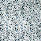 Tour de cou - Fleurs bleues Le Petit Atelier du Calot