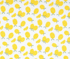 Calot médical coton doublé en soie - Citron
