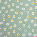 Calot médical en coton - Marguerites Vertes
