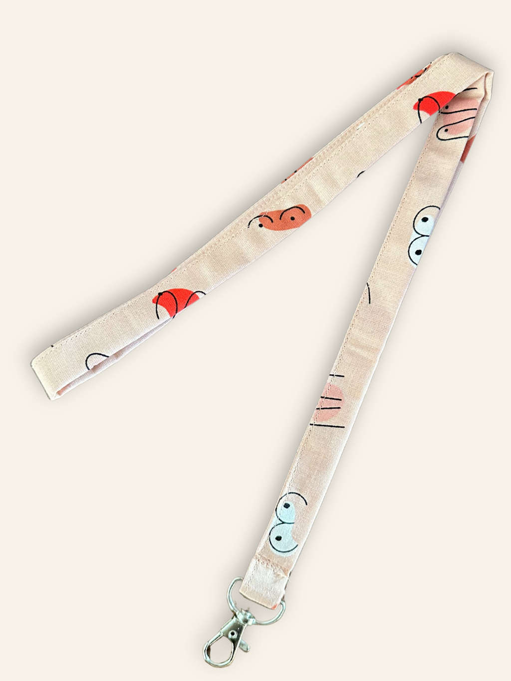 Calot + tour de cou - Seins saumon
