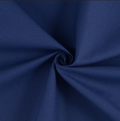 Calot médical en coton uni bleu marine
